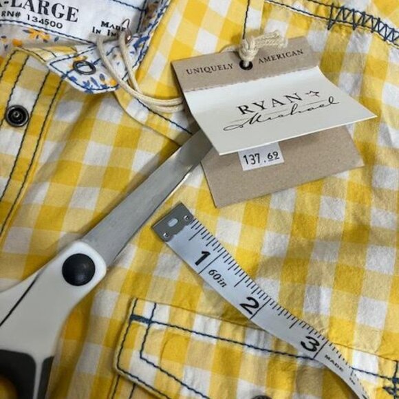 New Barn Fly Trading Cotton Long Sleeve Shirt size XL - Picture 6 of 13
